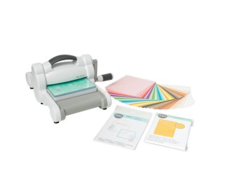 Sizzix • Big Shot A5 Starter Kit White and Gray Sizzix • Big Shot A5 Starter Kit White and Gray