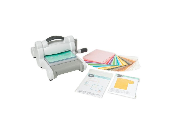 Sizzix • Big Shot A5 Starter Kit White and Gray Sizzix • Big Shot A5 Starter Kit White and Gray