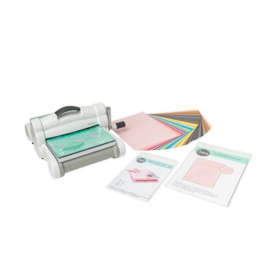 Sizzix • Big Shot Plus A4 Starter Kit White & Gray Sizzix • Big Shot Plus A4 Starter Kit White & Gray
