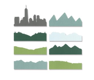 Sizzix Thinlits Die Set Skyline Silhouettes by Josh Griffiths Sizzix Thinlits Die Set Skyline Silhouettes by Josh Griffiths