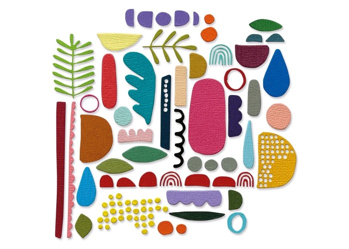 Sizzix • Thinlits Die Set Abstract Elements 43pcs