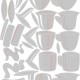 Sizzix Thinlits Die Set 28PK Papercut Café by Tim Holtz Sizzix Thinlits Die Set 28PK Papercut Café by Tim Holtz