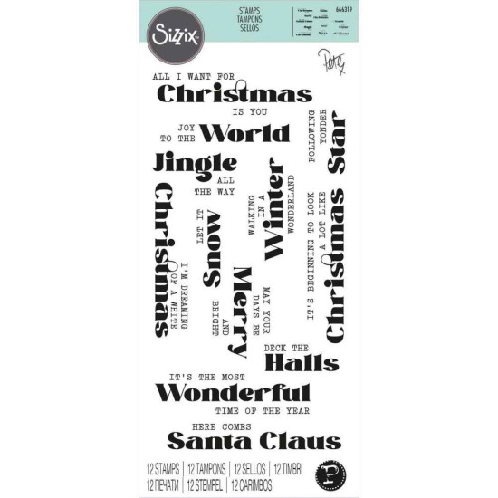 Σφραγίδα Ακρυλική Sizzix - Seasonal Vibes #2 Σφραγίδα Ακρυλική Sizzix - Seasonal Vibes #2