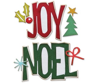 Sizzix • Thinlits Die Set Big Tidings Sizzix • Thinlits Die Set Big Tidings