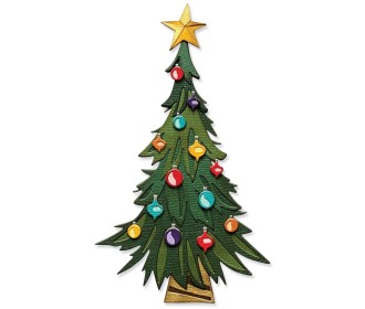 Sizzix • Thinlits Die Set Trim a Tree Colorize Sizzix • Thinlits Die Set Trim a Tree Colorize