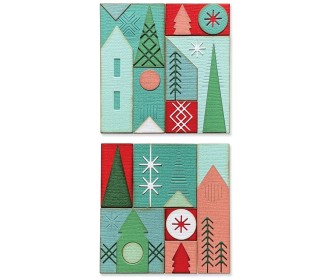 Sizzix • Thinlits Die Set Holiday Blocks Sizzix • Thinlits Die Set Holiday Blocks