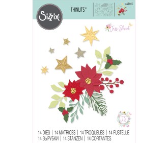 Sizzix Thinlits Die Set Festive Foliage Sizzix Thinlits Die Set Festive Foliage