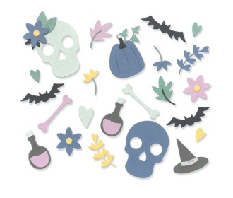 Sizzix Thinlits Die Spooky Icons Sizzix Thinlits Die Spooky Icons