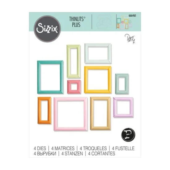 Sizzix Thinlits Die Set Dimensional Multi-Frames