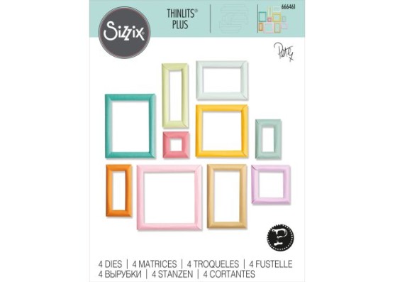Sizzix Thinlits Die Set Dimensional Multi-Frames Sizzix Thinlits Die Set Dimensional Multi-Frames
