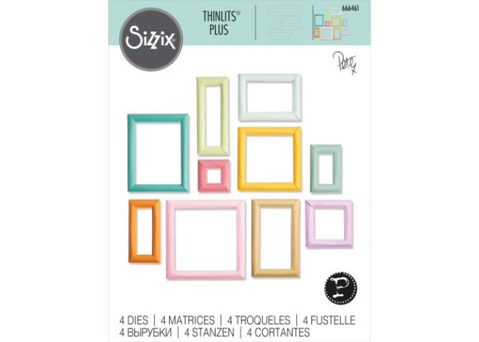Sizzix Thinlits Die Set Dimensional Multi-Frames Sizzix Thinlits Die Set Dimensional Multi-Frames