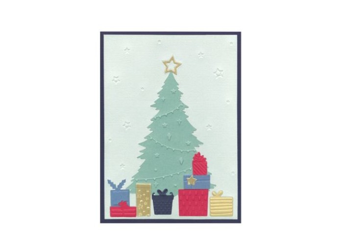 Sizzix Thinlits Die Set with Embossing Folder Sparkle Tree Sizzix Thinlits Die Set with Embossing Folder Sparkle Tree