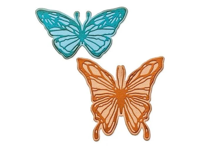 Sizzix • Thinlits Die Set Vault Scribbly Butterfly 4pcs