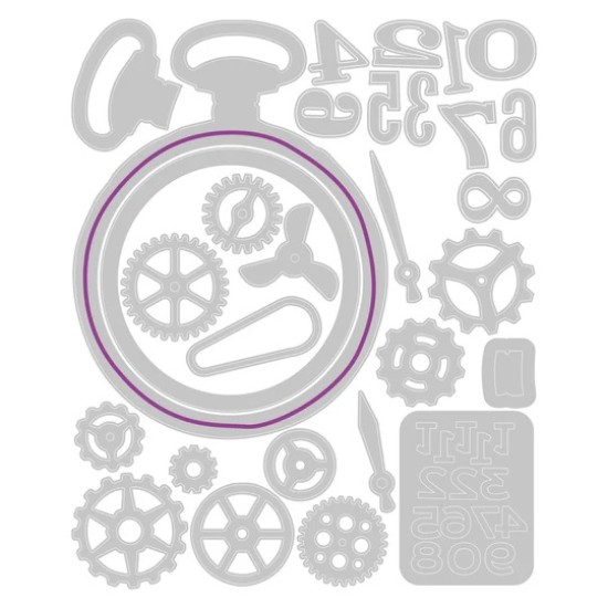 Tim Holtz Sizzix Vault Watch Gears Thinlits Dies Tim Holtz Sizzix Vault Watch Gears Thinlits Dies