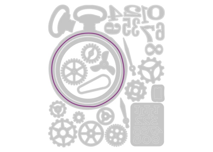 Tim Holtz Sizzix Vault Watch Gears Thinlits Dies Tim Holtz Sizzix Vault Watch Gears Thinlits Dies
