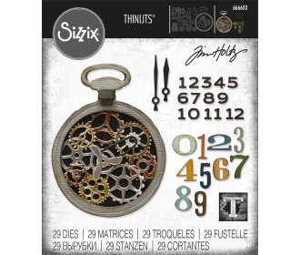 Tim Holtz Sizzix Vault Watch Gears Thinlits Dies Tim Holtz Sizzix Vault Watch Gears Thinlits Dies