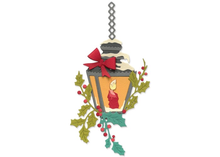 Sizzix • Thinlits Die Set Lamp Lights 14τεμ Sizzix • Thinlits Die Set Lamp Lights 14τεμ