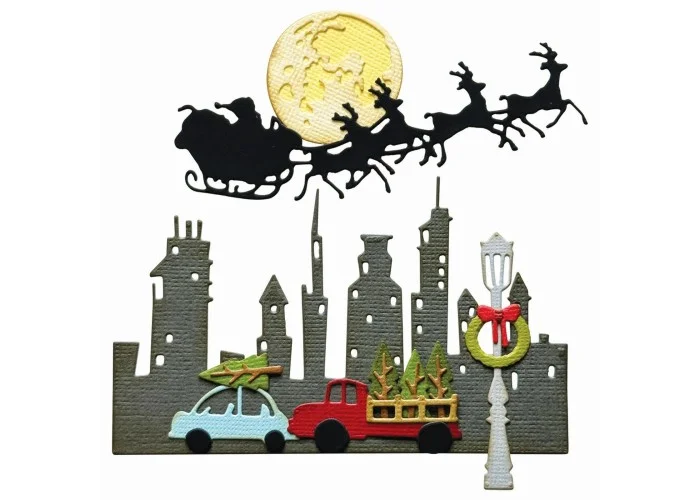 Sizzix • Thinlits Die Set Vault Christmas Magic 12τεμ