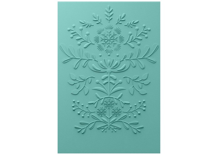 Sizzix • 3D Textured Impressions Embossing Folder Yuletide