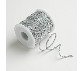 ΚΟΡΔΟΝΙ ΜΕΤΑΛΛΙΚΟ Νο709 3MMX20MET SILVER MET ΚΟΡΔΟΝΙ ΜΕΤΑΛΛΙΚΟ Νο709 3MMX20MET SILVER MET