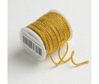 ΚΟΡΔΟΝΙ ΜΕΤΑΛΛΙΚΟ Νο709 3MMX20MET GOLD MET ΚΟΡΔΟΝΙ ΜΕΤΑΛΛΙΚΟ Νο709 3MMX20MET GOLD MET