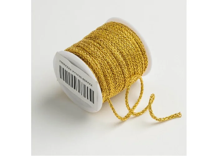 ΚΟΡΔΟΝΙ ΜΕΤΑΛΛΙΚΟ Νο709 3MMX20MET GOLD MET