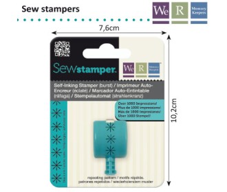We R Memory Keepers sew stamper burst stitch head