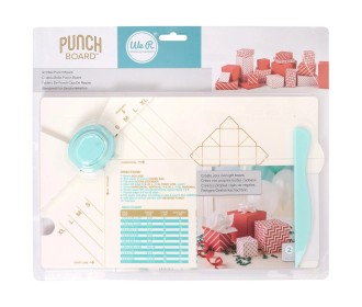 Gift box punch board