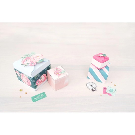 Gift box punch board Gift box punch board