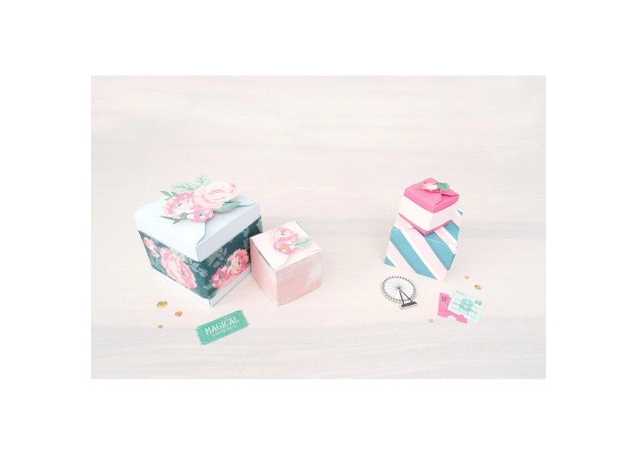 Gift box punch board Gift box punch board