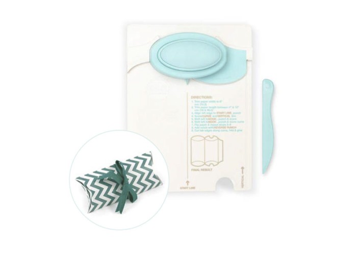 Pillow Box Punch Board Pillow Box Punch Board