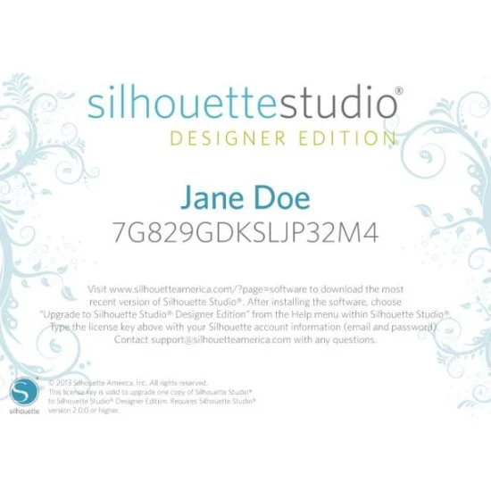 SOFTWARE SILHOUETTE STUDIO DESIGNER EDITION 