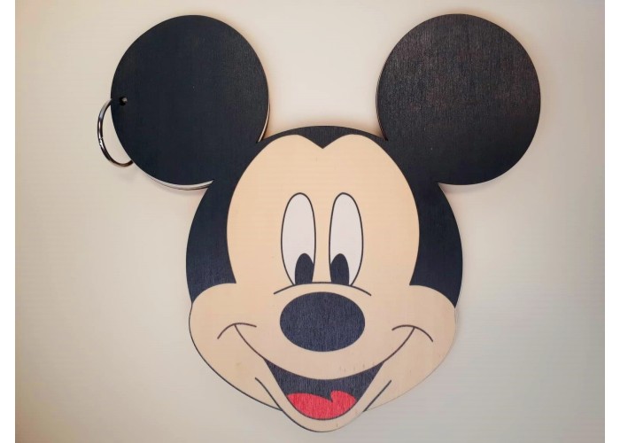 Βιβλίο Ευχών Mickey Με Με Έγχρωμη Εκτύπωση Σε Ξύλο 30cm 15φύλλα ( 30 σελίδες) + διακοσμητικό όνομα + Κάνε μια ευχή Βιβλίο Ευχών Mickey Με Με Έγχρωμη Εκτύπωση Σε Ξύλο 30cm 15φύλλα ( 30 σελίδες) + διακοσμητικό όνομα + Κάνε μια ευχή