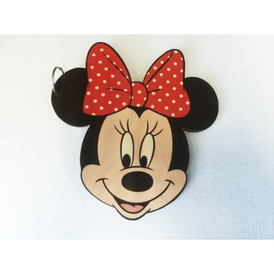 Βιβλίο Ευχών Minnie Με Έγχρωμη Εκτύπωση Σε Ξύλο 30cm 15φύλλα ( 30 σελίδες) + διακοσμητικό όνομα + Κάνε μια ευχή Βιβλίο Ευχών Minnie Με Έγχρωμη Εκτύπωση Σε Ξύλο 30cm 15φύλλα ( 30 σελίδες) + διακοσμητικό όνομα + Κάνε μια ευχή
