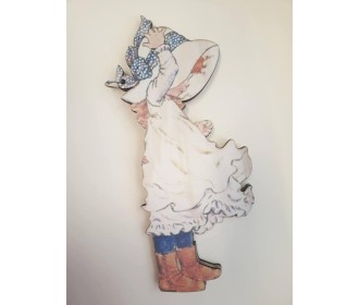 Βιβλίο Ευχών Sarah Kay Με Έγχρωμη Εκτύπωση Σε Ξύλο 30cm 15φύλλα ( 30 σελίδες) + διακοσμητικό όνομα + Κάνε μια ευχή Βιβλίο Ευχών Sarah Kay Με Έγχρωμη Εκτύπωση Σε Ξύλο 30cm 15φύλλα ( 30 σελίδες) + διακοσμητικό όνομα + Κάνε μια ευχή