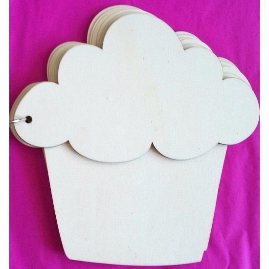 Βιβλίο Ευχών Cupcake 30cm 15φύλλα ( 30 σελίδες) + διακοσμητικό όνομα + Κάνε μια ευχή Βιβλίο Ευχών Cupcake 30cm 15φύλλα ( 30 σελίδες) + διακοσμητικό όνομα + Κάνε μια ευχή