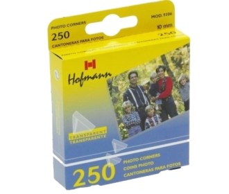 Αυτοκόλλητα (διπλής όψης) διάφανα Photo Corners 10 mm 250τεμ Αυτοκόλλητα (διπλής όψης) διάφανα Photo Corners 10 mm 250τεμ