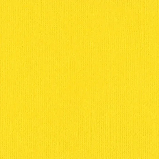 Xαρτόνι Bazzill mono canvas 30cmx30cm 216gr yellow