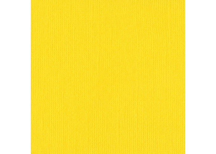 Xαρτόνι Bazzill mono canvas 30cmx30cm 216gr yellow
