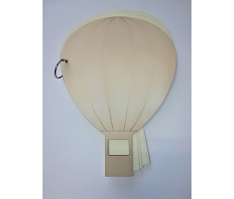 Bιβλίο Ευχών Αερόστατο 30cm 15φύλλα ( 30 σελίδες) + διακοσμητικό όνομα + Κάνε μια ευχή Bιβλίο Ευχών Αερόστατο 30cm 15φύλλα ( 30 σελίδες) + διακοσμητικό όνομα + Κάνε μια ευχή