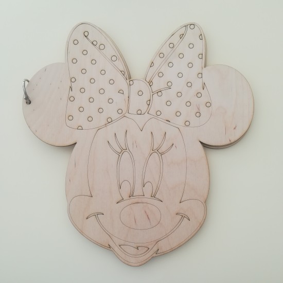 Βιβλίο Ευχών Minnie 30cm 15φύλλα ( 30 σελίδες) + διακοσμητικό όνομα + Κάνε μια ευχή Βιβλίο Ευχών Minnie 30cm 15φύλλα ( 30 σελίδες) + διακοσμητικό όνομα + Κάνε μια ευχή