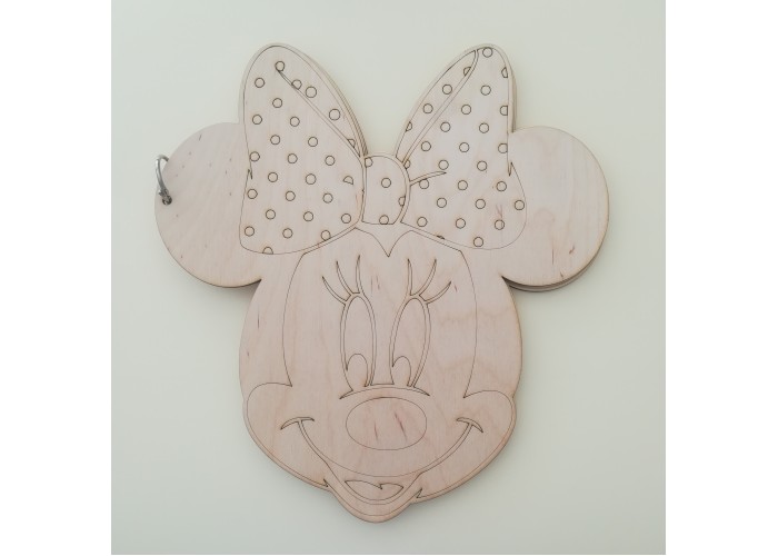 Βιβλίο Ευχών Minnie 30cm 15φύλλα ( 30 σελίδες) + διακοσμητικό όνομα + Κάνε μια ευχή Βιβλίο Ευχών Minnie 30cm 15φύλλα ( 30 σελίδες) + διακοσμητικό όνομα + Κάνε μια ευχή