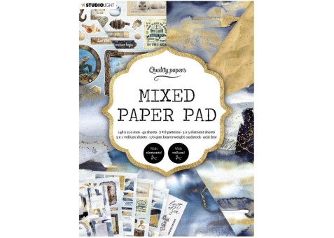 Σετ Χαρτόνια Α5 Studio Light Mixed Paper Pad Pattern Σετ Χαρτόνια Α5 Studio Light Mixed Paper Pad Pattern