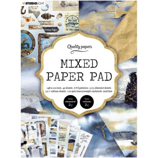 Σετ Χαρτόνια Α5 Studio Light Mixed Paper Pad Pattern Σετ Χαρτόνια Α5 Studio Light Mixed Paper Pad Pattern