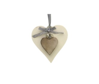 ΔΙΠΛΗ ΞΥΛΙΝΗ ΚΡΕΜΑΣΤΗ ΚΑΡΔΙΑ 11,5Χ10,5Χ1,2CM WHITE ΔΙΠΛΗ ΞΥΛΙΝΗ ΚΡΕΜΑΣΤΗ ΚΑΡΔΙΑ 11,5Χ10,5Χ1,2CM WHITE