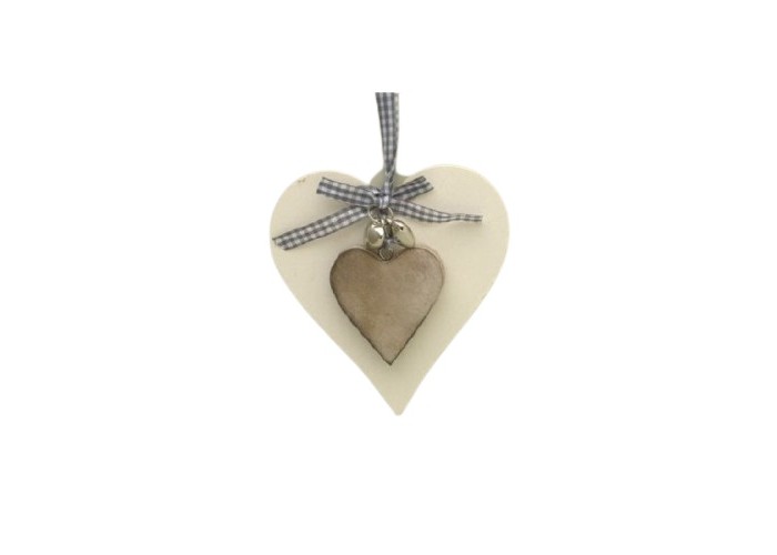 ΔΙΠΛΗ ΞΥΛΙΝΗ ΚΡΕΜΑΣΤΗ ΚΑΡΔΙΑ 11,5Χ10,5Χ1,2CM WHITE ΔΙΠΛΗ ΞΥΛΙΝΗ ΚΡΕΜΑΣΤΗ ΚΑΡΔΙΑ 11,5Χ10,5Χ1,2CM WHITE