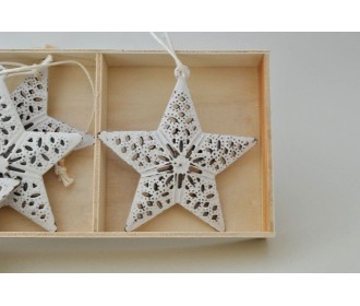 ΑΣΤΕΡΙΑ ΜΕΤΑΛ ΣΧΕΔΙΟ S/6 7X7CM IVORY ΑΣΤΕΡΙΑ ΜΕΤΑΛ ΣΧΕΔΙΟ S/6 7X7CM IVORY