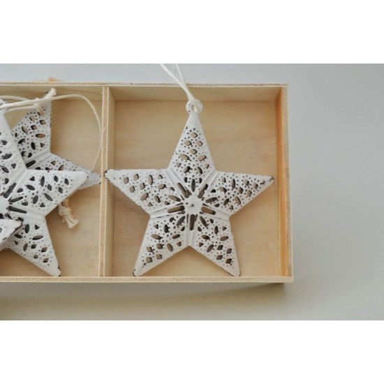 ΑΣΤΕΡΙΑ ΜΕΤΑΛ ΣΧΕΔΙΟ S/6 7X7CM IVORY ΑΣΤΕΡΙΑ ΜΕΤΑΛ ΣΧΕΔΙΟ S/6 7X7CM IVORY