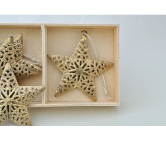 ΑΣΤΕΡΙΑ ΜΕΤΑΛ ΣΧΕΔΙΟ S/6 7X7CM GOLD ΑΣΤΕΡΙΑ ΜΕΤΑΛ ΣΧΕΔΙΟ S/6 7X7CM GOLD