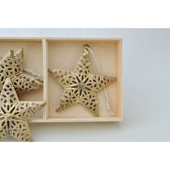 ΑΣΤΕΡΙΑ ΜΕΤΑΛ ΣΧΕΔΙΟ S/6 7X7CM GOLD ΑΣΤΕΡΙΑ ΜΕΤΑΛ ΣΧΕΔΙΟ S/6 7X7CM GOLD
